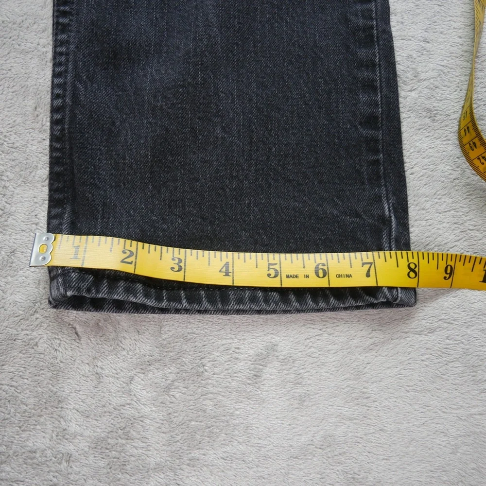 Arizona Jean Co Mens Size 34x32 Black Denim Straight Leg Jeans Streetwear Casual - Picture 12 of 12